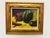 Vintage Still Life With Peppers Oil on Board Signed For Sale - Image 9 of 12