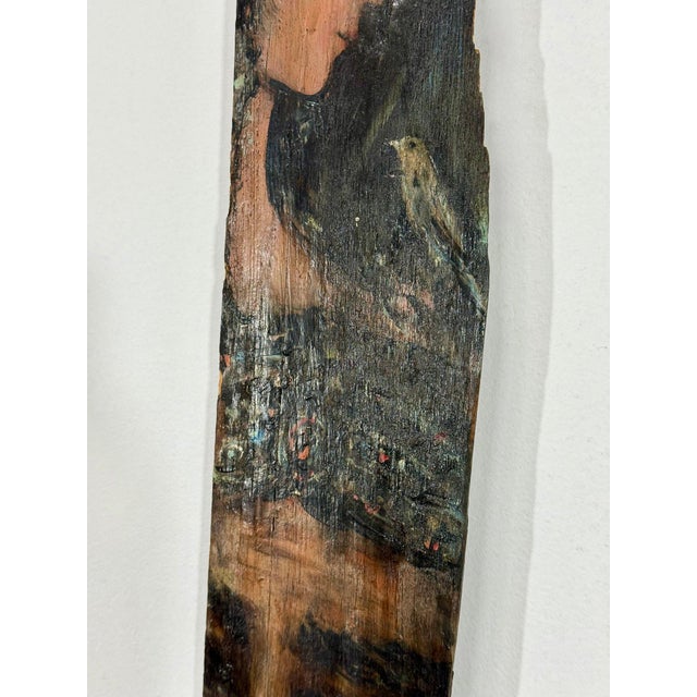 Monumental 73" Signed 1984 Outsider Folk Art Totem – "Ancestral Spirit" For Sale - Image 4 of 18