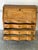 Oak Bureau With Drop-Front Desk and Three Serpentine Drawers Danish Mid-Century Modern 1970s For Sale - Image 11 of 11