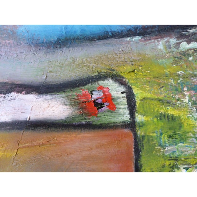 2010s "Kiss It Goodbye" Abstract Oil Painting by Scott Spencer For Sale - Image 5 of 7