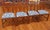 1980s Set of 8 Henkel Harris 101s Solid Mahogany Chippendale Style Dining Chairs For Sale - Image 16 of 17