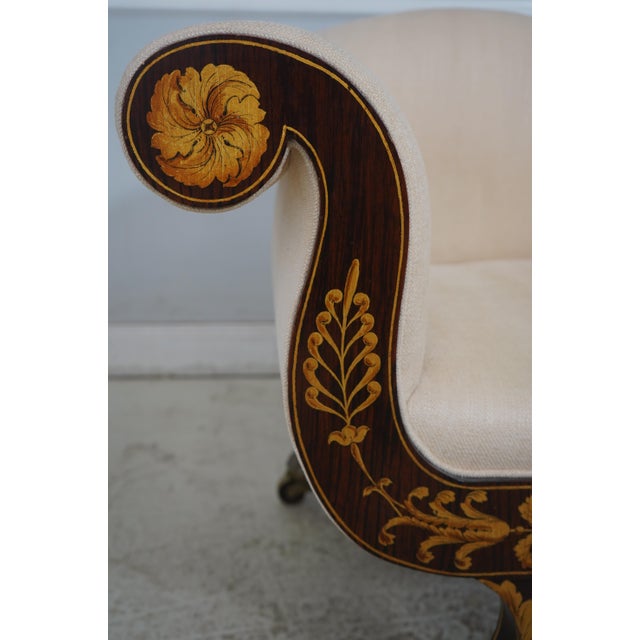 Fine Quality Vintage Baltimore Grecian Style Sofa Settee For Sale - Image 14 of 18