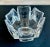 Vintage Orrefors Corona Bowl Made in Sweden, Signed Scandinavian Glass Decor 1970s – Crystal Art Glass – Mid Century Modern Decor For Sale In Miami - Image 6 of 9
