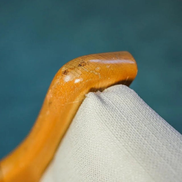 Brown Set of Vintage Wisteria & Wood Dining Chairs, 1970s For Sale - Image 8 of 13
