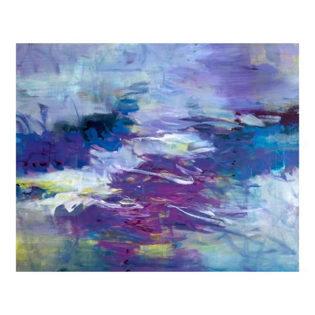 Bridging the Gap by Care Hanson | Original Contemporary Abstract Acrylic Painting For Sale