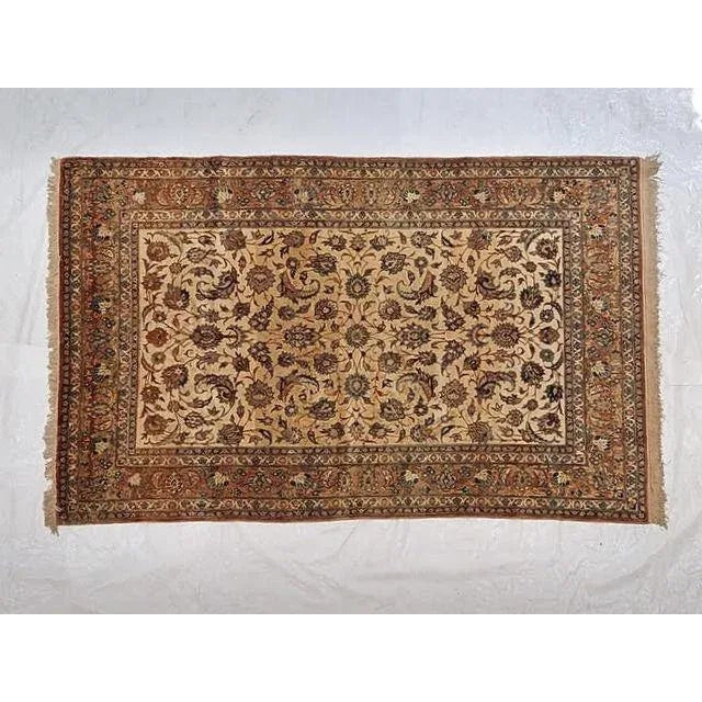 1950s Vintage Isfahan Rug For Sale - Image 9 of 9