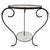 Mid-Century Modern Mid-Century Wrought Iron and Glass Plant Table, 1960s For Sale - Image 3 of 8