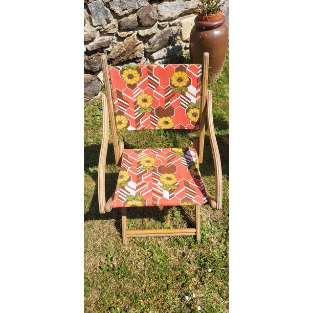 1960s Vintage Folding Chairs, 1960s, Set of 2 For Sale - Image 5 of 9