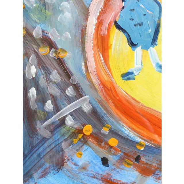 Roland Dubuc, The Circus, 1970s, Gouache on Paper, Framed For Sale - Image 13 of 18