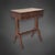 Biedermeier Side Table in Walnut Veneer, 1840 For Sale - Image 3 of 16