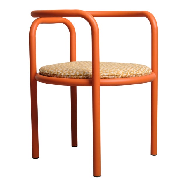Orange Locus Solus Armchairs by Gae Aulenti for Poltronova, Italy, 1967, Set of 6 For Sale - Image 15 of 18