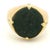 Vintage Italian 18k Gold Diamond Intaglio Ring by Bastian Bros, Size 10 For Sale - Image 12 of 13
