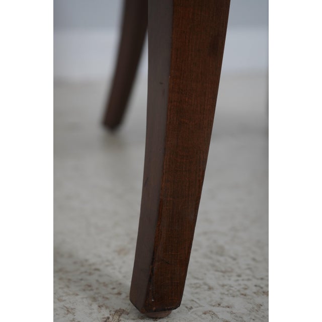 Set of 12 Ralph Lauren Design Blue Velvet Dining Room Chairs For Sale - Image 12 of 18