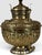 Victorian Antique Thomas B Adams and Sons Electrified Brass Oil Lamp For Sale - Image 3 of 13