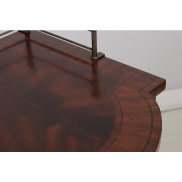 Maitland Smith Flame Mahogany Sideboard For Sale - Image 9 of 17