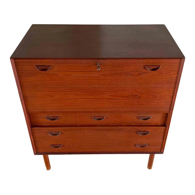 1950s Teak Sideboard by Peter Hvidt & Orla Mølgaard-Nielsen for Søborg Møbelfabrik, 1950s For Sale - Image 5 of 11