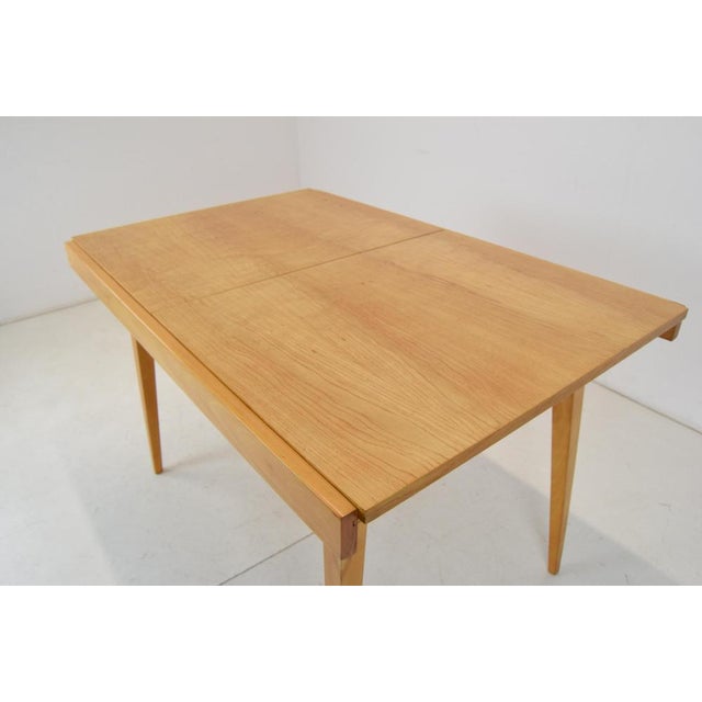 1960s Mid-Century Folding Dining Table attributed to Frantisek Jirak for Tatra, 1960s For Sale - Image 5 of 18