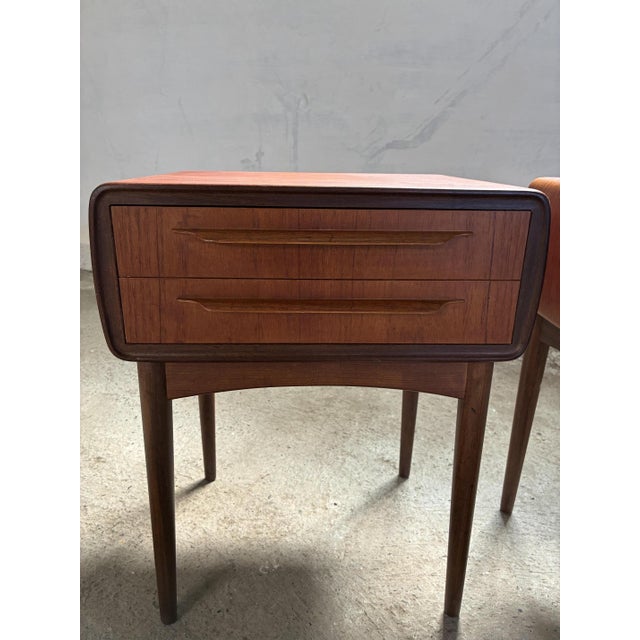Johannes Andersen Bedside Tables by Johannes Andersen, 1950s, Set of 2 For Sale - Image 4 of 13