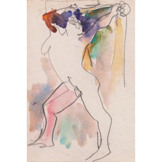 'Standing Nude' by Victor Di Gesu, Paris, Louvre, Académie Chaumière Et Etrangères, Los Angeles County Museum of Art, San Francisco Art Association For Sale