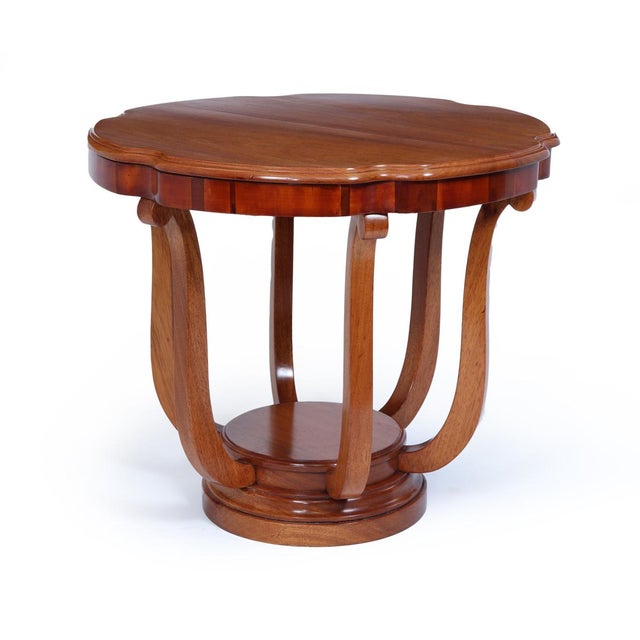 Art Deco French Centre Table in Mahogany, 1925, in Very Good conditions. Designed 1920 to 1949