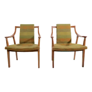 John Widdicomb Lounge Chairs - A Pair