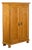 Softwood 2-Door Linen Cupboard For Sale