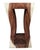 This four leg curve stool has a contemporary look with an organic touch. It's a sturdy piece that can function as a stool,...