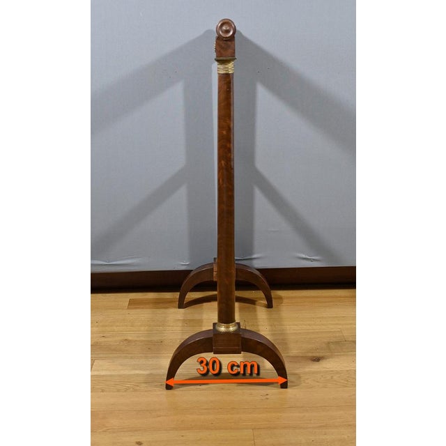 Empire Mahogany Fireplace Screen, Early 19th Century For Sale - Image 14 of 15