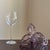Contemporary Vintage Murano Hand-Blown Italian Art Glass Flower Sculpture For Sale - Image 3 of 17