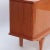 1960s Mid Century Modern French Two Door Sideboard with Exotic Satinwood Veneers For Sale In Philadelphia - Image 6 of 8