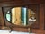 Wood Antique Coat Rack With Mirror, Top Shelf and Six Hooks For Sale - Image 7 of 12