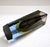 Geometric Faceted Uranium Sommerso Murano Glass Vase, Italy 1960s For Sale - Image 12 of 18