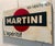 Mid-Century Modern Vintage Martini Lapéritif Advertising Sign, 1973 For Sale - Image 3 of 6