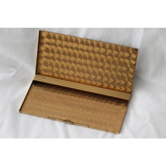 Vintage Cigarette Case in Metal, 1970s For Sale - Image 13 of 15