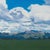 Blue The Rhythm of the Sky by Michael Magrin | Oil on Linen Mountain Landscape With Clouds For Sale - Image 8 of 14