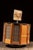 Mid 20th Century Vintage "Ponderosa Pine Woodwork" Revolving Panel Door Pos Countertop Display For Sale - Image 5 of 9