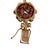 1960s H Stern Style Vintage 18k Gold & Amethyst Sputnik Bracelet For Sale - Image 5 of 5