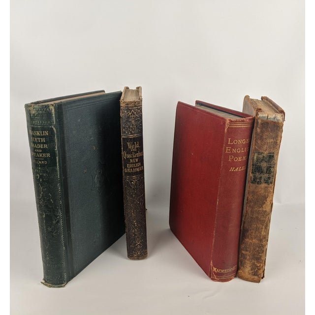 Antique American School Books, 1831–1876, Set of 4 For Sale - Image 4 of 18