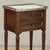 Wood Pair French Louis XVI Marble Top End Tables For Sale - Image 7 of 17