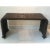 Wood 1970s Dramatic Slatted Waterfall Wood Console For Sale - Image 7 of 9