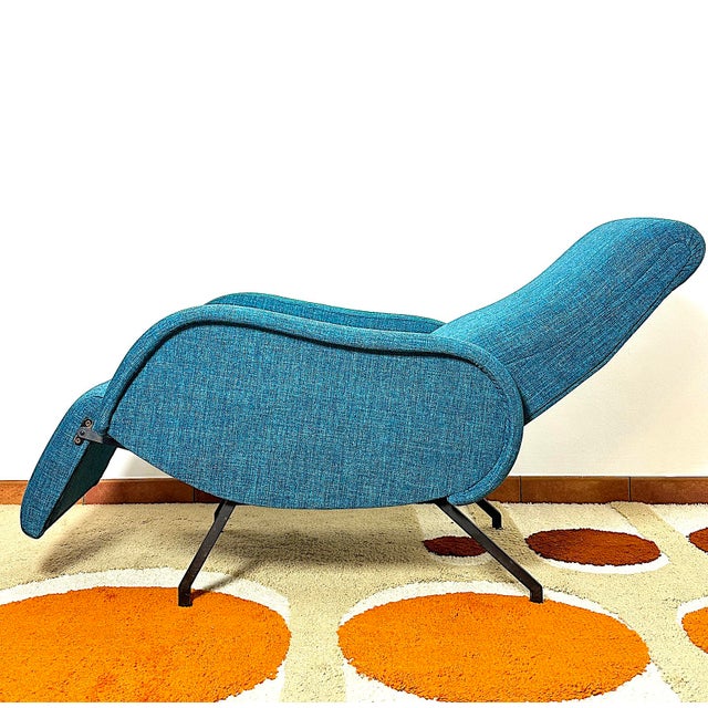 Lounge Chair by Marco Zanuso for Arflex, Italy, 1960s For Sale - Image 11 of 17