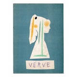 Pablo Picasso, Profile of a Girl, Lithograph, 1954 For Sale