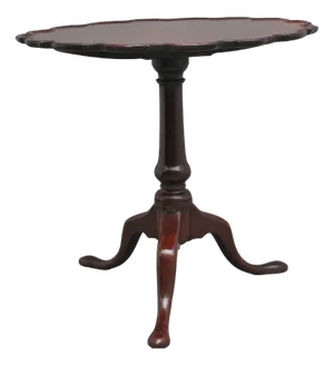 18th Century Mahogany Tripod Table, 1780s