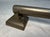 1940s Large Antique Solid Nickel Plated Brass Hammer Front Door Knocker Bell Alarm For Sale - Image 5 of 12