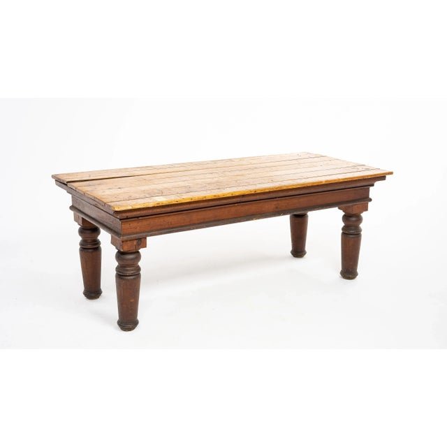 C. 1890 French Mercantile Dining Table For Sale In Chicago - Image 6 of 6