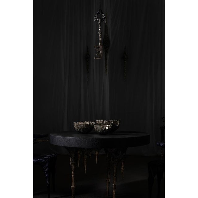 Disenchanted Table in Cast Bronze by William Guillon For Sale - Image 9 of 11