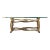 Vintage Gilt Tipped Coffee Table After Maison Jansen For Sale