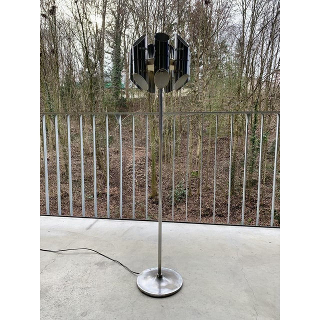 Space Age Floor Lamp in the style of Sciolari, 1960s For Sale - Image 13 of 18