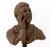 Jay Hall Carpenter (American, b. 1959) Bust of a Male Figure Patinated Bronze Sculpture, 1993, signed, dated, and numbered...