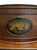 Early 20th Century Neoclassical Mahogany Chest on Chest With Hand-Painted Oval Medallion & Bronze Ormolu For Sale - Image 12 of 12